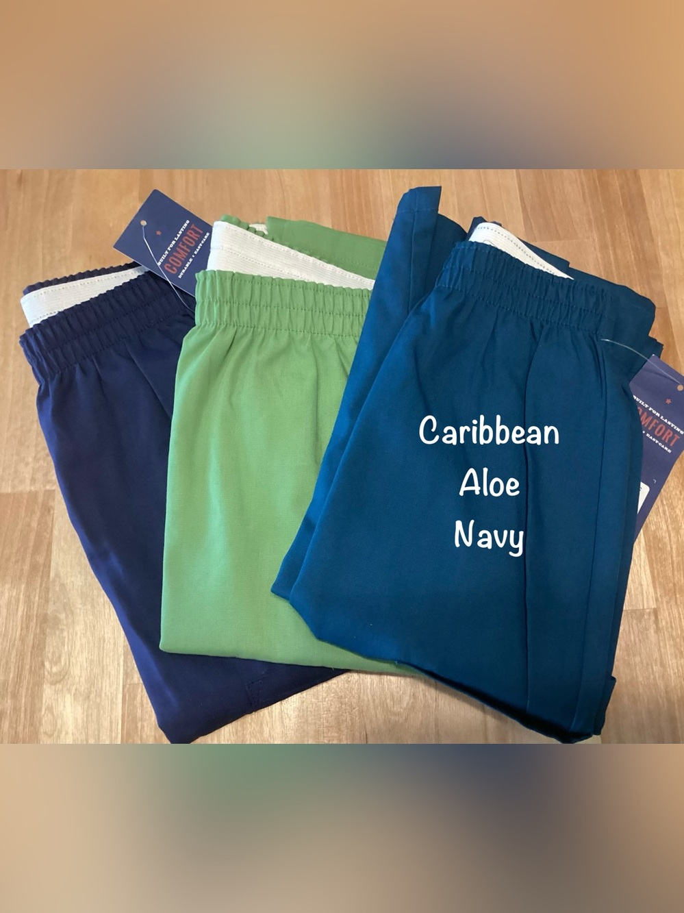 3 Pair Cherokee Workwear Scrub Pants 4200 Small Petite